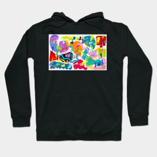 Let's Keep it Moving - My Original Art Hoodie